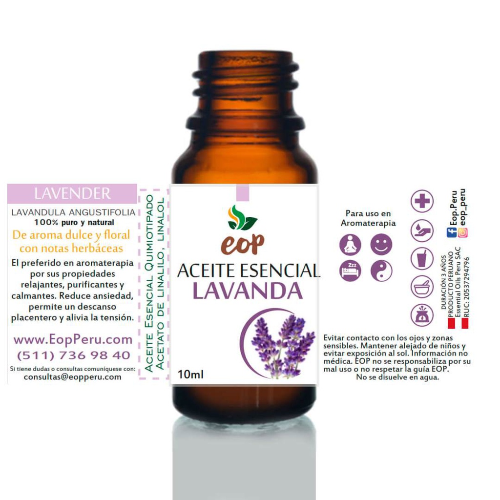 Aceite Esencial De Lavanda | Essential Oils ES